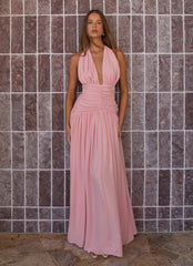 Jimena Maxi Dress - Peach